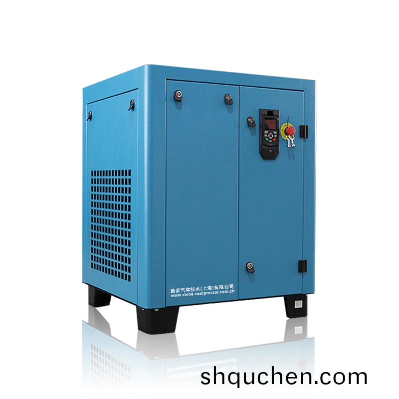 Oil Cooling Type IP65 Motor 10-100HP, 7.5kw-75kw Pm VSD Rotary Screw Air Compressor with CE, Energy Saving45%, OEM Customization