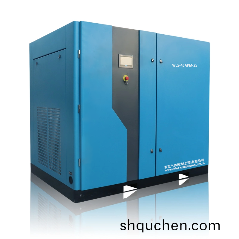 蔚(wei)藍油冷永(yong)磁(ci)空(kong)壓機(ji)