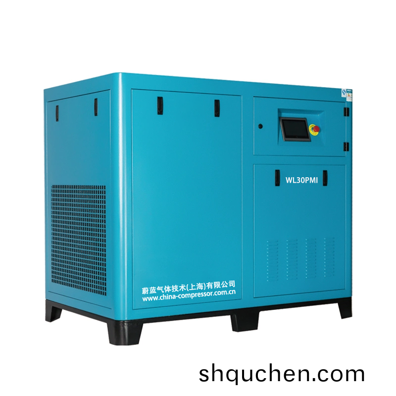 蔚(wei)藍油(you)冷(leng)永磁空(kong)壓(ya)機