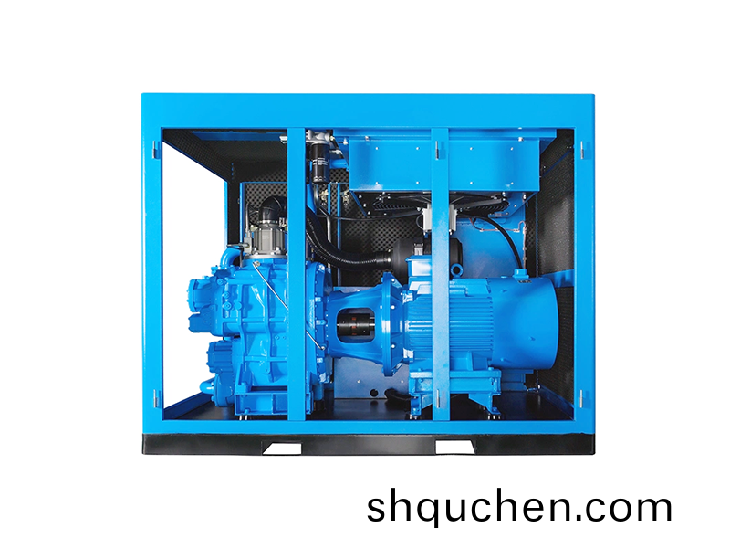 雙(shuang)級(ji)壓縮(suo)永磁變(bian)頻空(kong)壓機