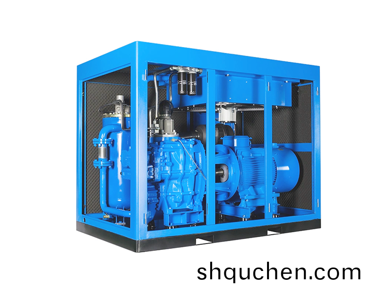 雙級壓縮永磁變頻(pin)空(kong)壓機